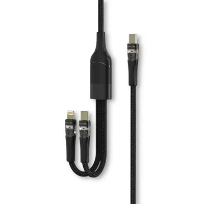 Cable Lion 2in1 Transparent Fast Charging 1 100W