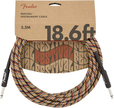 Instrument cable Fender 18 RAINBOW