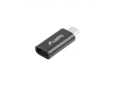 Adapter LANBERG AD-LM-UM-01 MICRO USB 2.0 TYPE-A M ->TYPE-LIGHTNING F