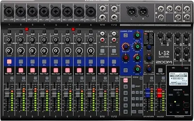 Live Track mixer Zoom L12