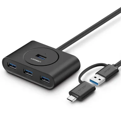 USB hub UGREEN USB3.0 Hub with USB-C Port 40850