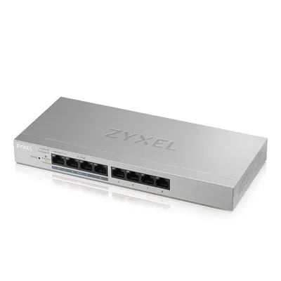 Network device ZYXEL Switch GS1200-8HPV2 Web-managed Gigabit 8xRJ-45 4xPoE 60W budget GS1200-8HPV-EU0101F