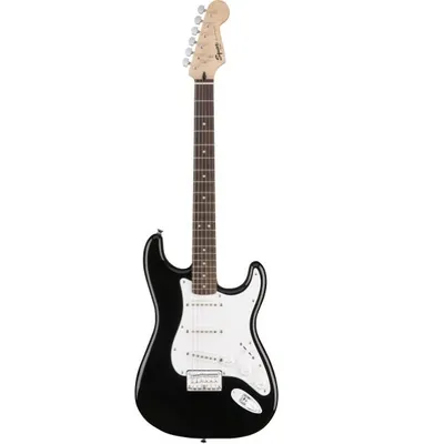 Squier MM Stratocaster Electric Guitar HT BLK