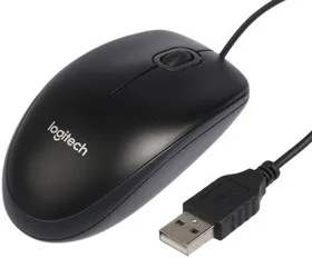Wired mouse Logitech B100 USB