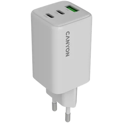 CANYON Power Adapter 3*USB USB-C 2*USB Type C 65W