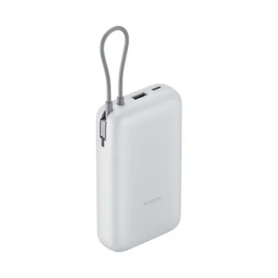 20000mAh Power Bank with Integrated Cable
