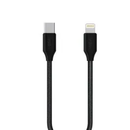 Charging cable Green Lion Durable and Fast Charging: Braided Type-C to Lightning Cable 1. 2A GNBCTCTLGBK 12W