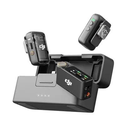 Wireless microphone Mic Mini 2 2 TX 1 RX Charging Case