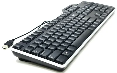 Keyboard Dell KB813-BK USB Cord Kb with smartcard reader