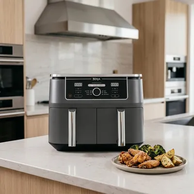 Air fryer Ninja AF400EU Dual Zone Air Fryer 9.5L N