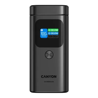 Power bank Canyon OnPower 150 15000mAh Qi2 Magnetic Power Bank CNS-CPB150DG