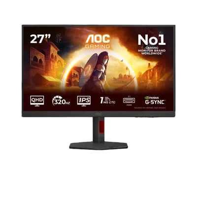 AOC Q27G4SRU 27 2K QHD Fast IPS 320Hz