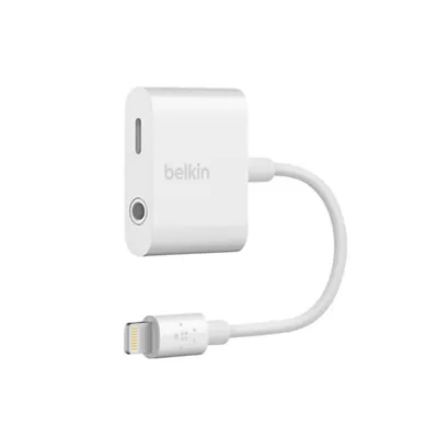 Adapter Belkin Lightning with 3.5mm Audio+Charge RockStar