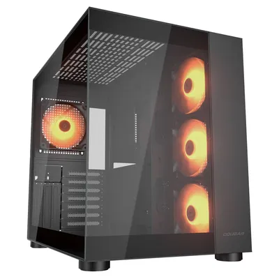 PC case COUGAR F150RGB ARGB MID Tower without power supply ATX