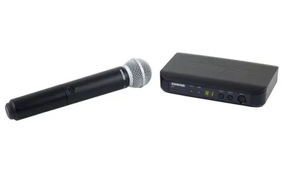 Wireless handheld microphone system Shure BLX24E SM58-K3E