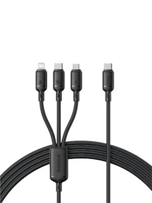 Cable OS-Baseus Silky One-for-Three Fast Charging Cable USB-C to M L C Cosmic P10377706123-00 100W