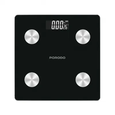 Smart body fat scale Porodo Gravis LifeStyle 30x30x2.5