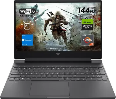 HP Victus Clamshell Roku 25C1 D15ZFEA 15 Full HD LED 1920 x 1080 144Hz i5-14450HX DDR5 SSD VGA RTX4050 GDDR6
