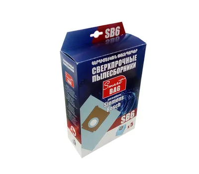 Vacuum cleaner dust bag SMART BAG SB6 X5