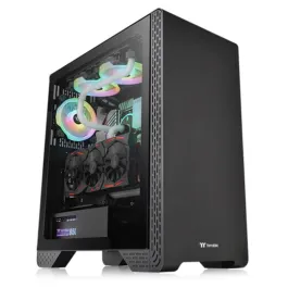 Thermaltake S300 TG - Mid Tower Case with Cooling