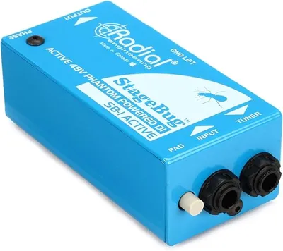 Compact active direct box Radial StageBug SB-1