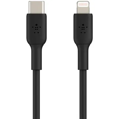 USB cable Belkin Type C-LTG 1M CAA003BT1MBK BLACK/CAA003BT1MBK