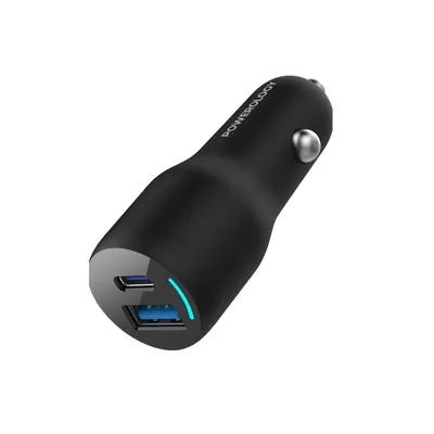 Car charger Powerology PCCSR012 Dual Port PD35W+QC 3.0W