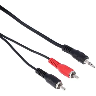 Audio cable Hama Classic Line 3.5 mm Jack Plug - 2 RCA Plugs Stereo 182062