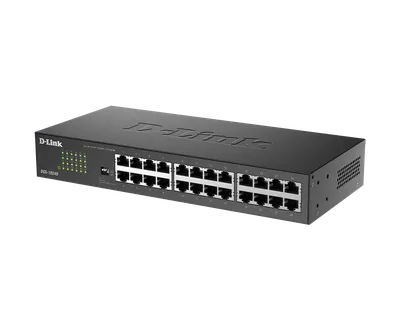 Network switch D-link DGS-1024D 10 100 1000 24 port steel case