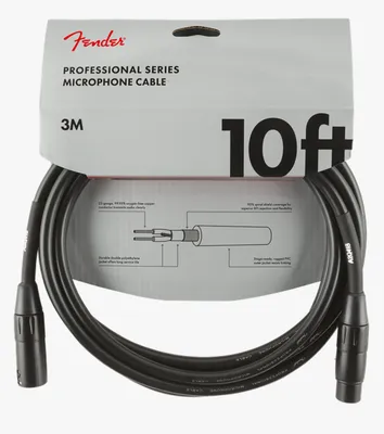 Microphone cable Fender Professional 10