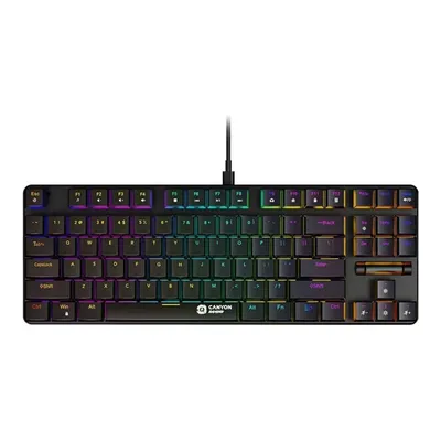 Keyboard CANYON Cometstrike TKL GK-50 EN RU Wired CND-SKB50-RU