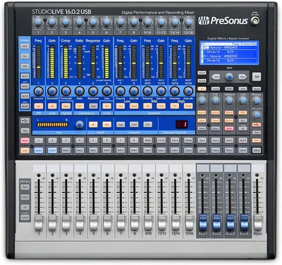 PreSonus StudioLive 16.0.2 USB Digital Mixer digital panel