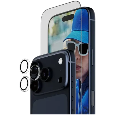 PANZERGLASS Safety Glass for iPhone 17 Pro2-in-1 Essentials Bundle