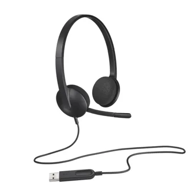 Stereo headset Logitech H340