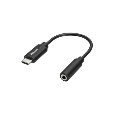 Audio adapter USB-C plug to 3.5mm Hama 200318