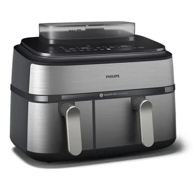 Dual-basket air fryer Philips NA555 09 Dual Basket Airfryer 5000 Series