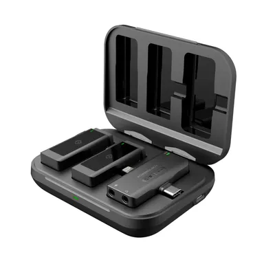Microphone Powerology Lavalier Mic Duo Lightning Type-C