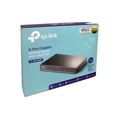 8port 10 100 1000 TP-Link TL-SG1008P