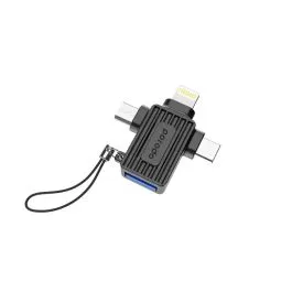 Adapter Porodo USB-A to Lightning Micro & Type-C PD-CBL00025