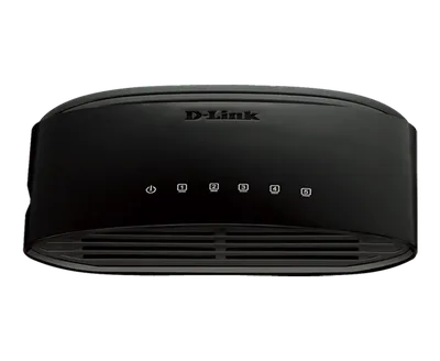 Network switch D-link DES-1005D 10 100 5 port steel case