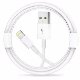 Լիցքավորման լար Apple Lightning to USB Cabel 1M org A1480 MUQW3 12W