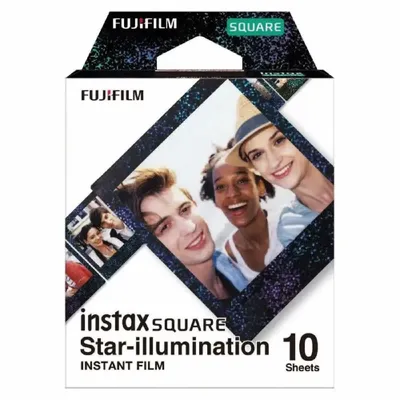 Instant film Fujifilm Instax Mini Instant Square Star Illumination 10 Sheets
