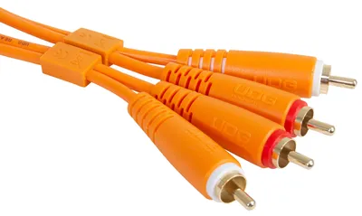Audio cable set UDG U97001OR RCA-RCA Straight