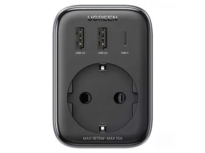 Power adapter UGREEN CD314 Nexode GaN Fast Charging PD BK 15289 30W