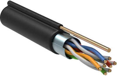 5e outdoor UTP network cable 305m with hawser ITK LC3-C5E04-359