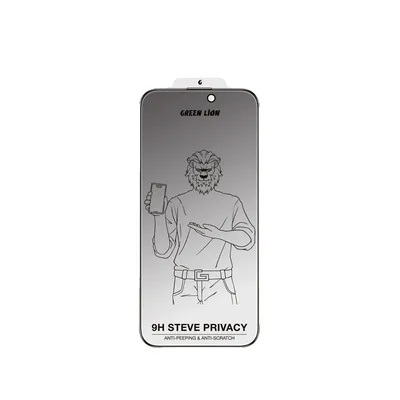 9H Steve Privacy Glass 17 Pro Max