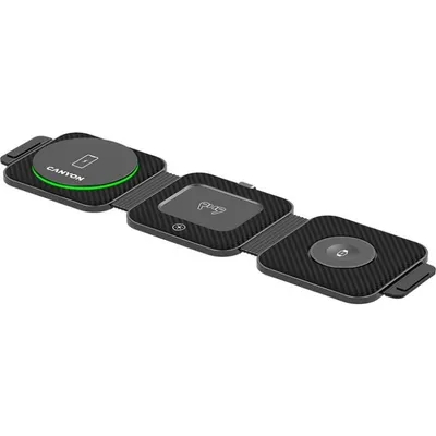 Wireless charger with case Canyon CNS-WCS305B 3in1 1000W