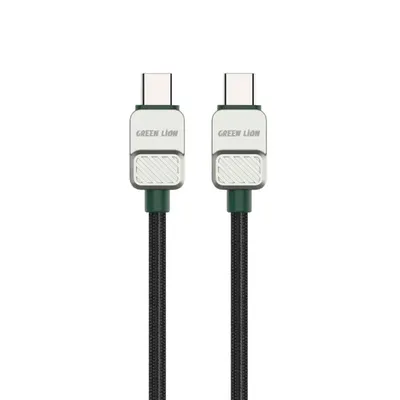 Cable Green Lion USB C to USB C Electroplated Braided Cable 60W