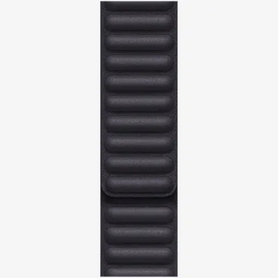 Band 45mm Leather Link - S M Ink