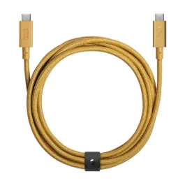 Cable NATIVE UNION Belt Cable USB-C to USB-C Kraft 2.4M 240W